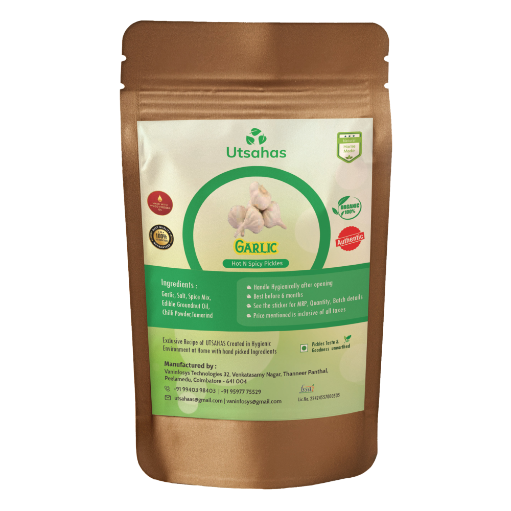 Poondu - Garlic Pickle