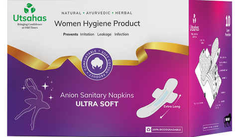 Utsahas Ultra Soft Napkins - XXL 320 MM - 1 Box (7 Pads)