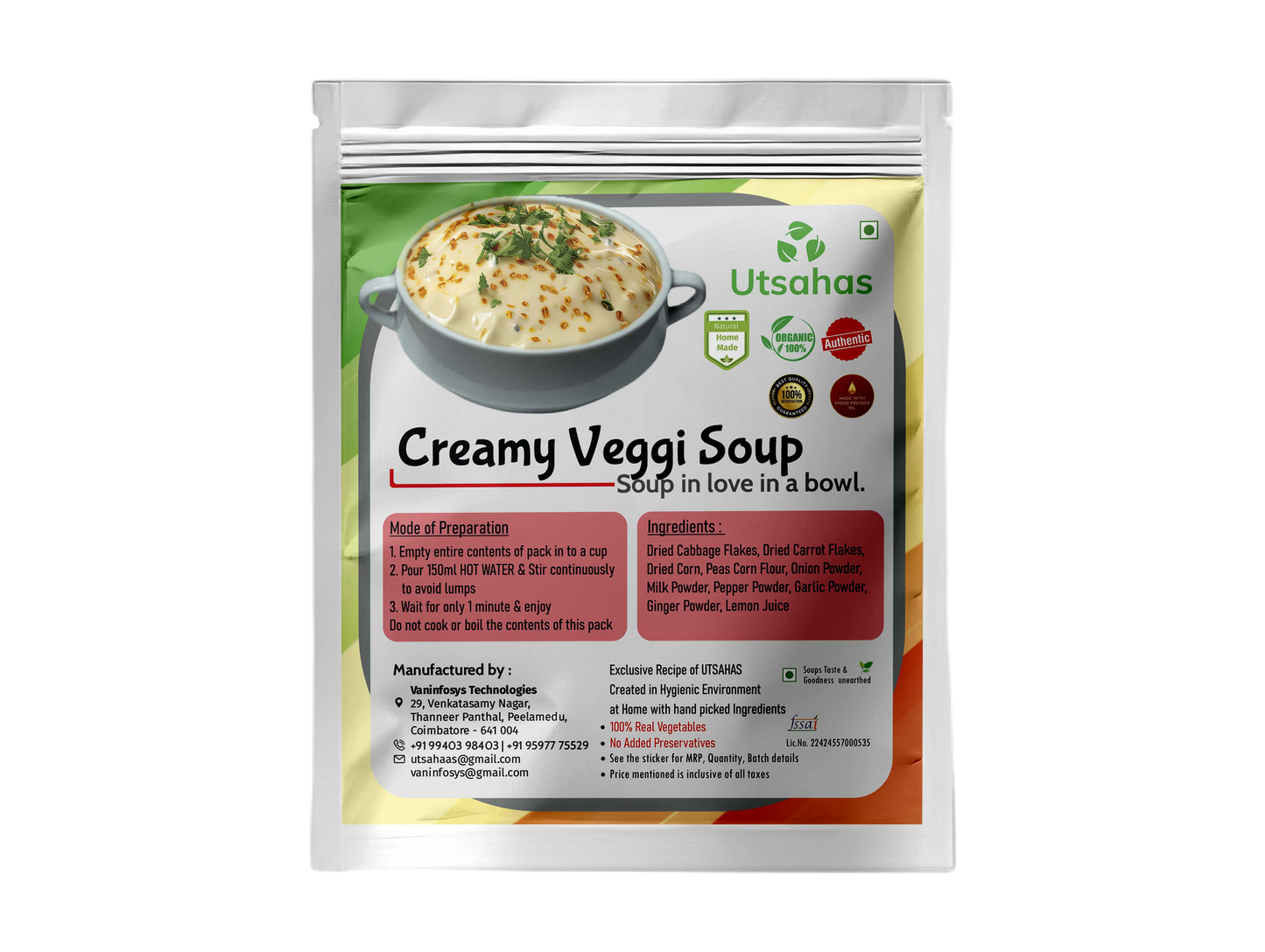 Creamy Veggi Soup