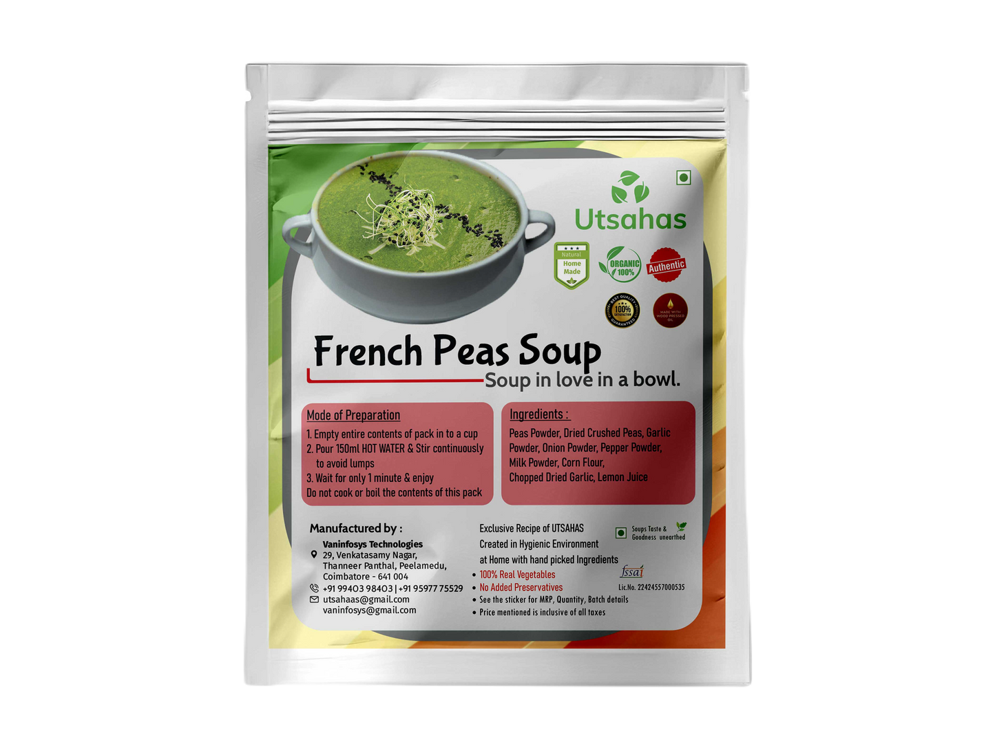 French Peas Soup