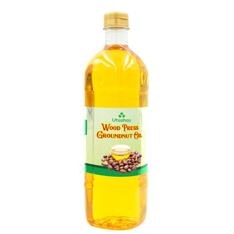 Wood Pressed Groundnut Oil